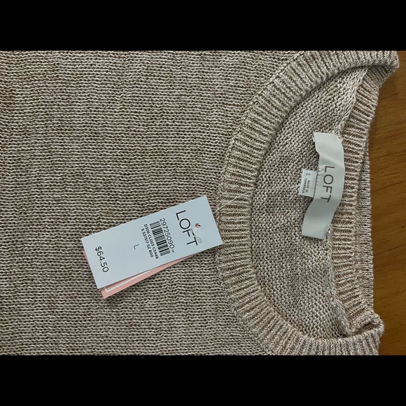 LOFT shimmer dolman sweater tee - Picture 4 of 6